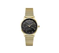 Rosefield Pearl Edit Mesh Black Gold with Pearl Black dial and 36mm Gold case RBGMG-R07 Stainless Steel.