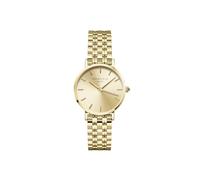 Rosefield Small Edit Champagne with Champagne Dial and 26mm Gold Steel Case SCGSG-S05, Gold & Champagne, 21, Elegant