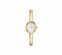 Rosefield Bangle Women's Watch White Pearl Dial Gold Steel Bracelet
