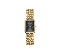 Rosefield Studio Double Chain Black Gold with Black dial and 19.5 x 24 mm Gold case SBGSG-O77 Stainless Steel.