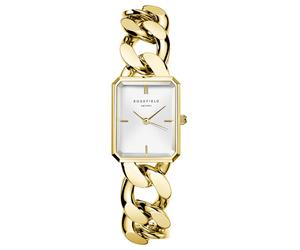 Rosefield Studio Edition - Octagon XS (19.5mm) White Dial / Gold-Plated