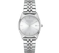 Rosefield The Ace ACSS-A04 - Woman - 33 mm - Analogue - Quartz - Mineral Glass Silver 18 mm