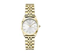 Rosefield L'Ace XS Silver Sunray Steel Gold with Silver White Dial and 29mm Gold Case Steel ASGSG-A15, -, One size, bracelet