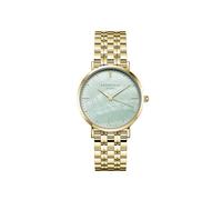 Rosefield Upper East Side Green with Mint Green dial and 33mm Gold case UGGSG-U37 Stainless Steel.