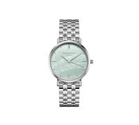 Rosefield Upper East Side Green with Mint Green dial and 33mm Silver case UGSSS-U38 Stainless Steel.