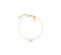 Rosefield Women's 14K Gold Plated Bracelet Modern Pearl Circle JBPCG-J1295