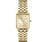 Rosefield Boxy XS (22mm) Champagne Gold Dial / Gold-Plated Stainless QCGSG-Q048
