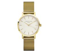 Rosefield Womens Quartz Watch, Analogue Classic Display and Stainless Steel Strap TWGT51