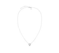 Rosefield Women's Stainless Steel Necklace Mini Ridged Puffy Heart