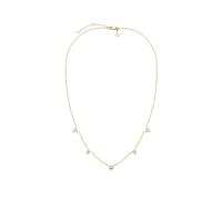 Rosefield Women's Stainless Steel Necklace Row of Hearts
