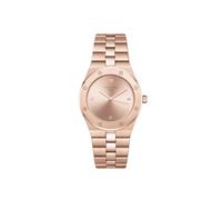 Rosefield Women's Watch Rose Gold Analogue Quartz Watch Mineral Glass Stainless Steel Strap Silver Gold Rose Gold