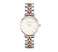 Rosefield Women's Watch The Small Edit Rose Gold Round Case - White Dial with Rose Gold & Steel Strap 26SRGD-271