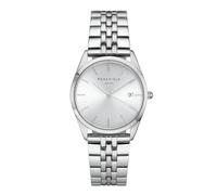 Rosefield Women's Watch The The Ace: Silver 33mm Round Case with Silver Dial and Silver Strap - ACSS-A04