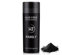 Roseflower 1pcs Hair Fibers for Thinning Hair, Undetectable Natural Hair Thickening Fibers, Hair Building Fibers for Women and Men, Thicker Fuller Hair Conceals Hair Loss, Black 27.5g
