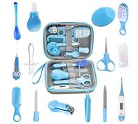 RoseFlower Baby Grooming, 14PCS/Set Kit Newborn Baby Healthcare Essentials Kit Portable Nursery Baby Toiletry Stuff for Daily Care -Newborn, Infant, Toddler Travelling Home Use