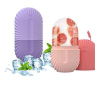 RoseFlower Ice Roller Face, 2pc/Set Ice Roller for Face Eyes Body, Ice Cube for Remove Puffiness, Reduce Pores, Sunburn Repair, Gua Sha Facial Massage - Reusable & Leakproof
