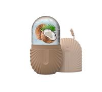 RoseFlower Ice Roller Face, Ice Roller for Face Eyes Men, Ice Cube for Remove Puffiness, Reduce Pores, Sunburn Repair, Gua Sha Facial Massage Skin Care Tool - Reusable & Leakproof, Brown