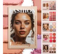 RoseFlower Make Up Set, Makeup Book Palette with 24 Colors Eyeshadow Palette Blush Highlighter Contour, All in one Makeup Palettes Travel Makeup, Makeup Gift for Women/Girl/Teen