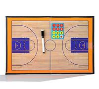 RoseFlower Portable Basketball Coaching Board Basketball Coaches Tactical Clipboard Strategy Blackboard with Player Markers, Erase, Pen - Basketball Gift Sporting Goods Training Assistant Equipment
