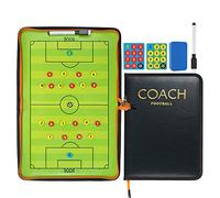 RoseFlower Pro Football Tactics Board Magnetic Soccer Coaching Clipboard