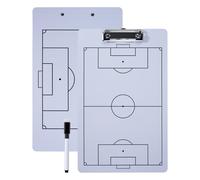 RoseFlower Pro Football Tactics Board Magnetic Soccer Coaching Clipboard