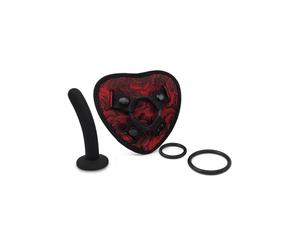Rosegasm Heart Shape Strap-On Harness with Attachment