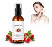Rosehip Oil For Face,Rosehip Oil Organic,Rose Hip Oil for Skin Rosehip Oil the Ordinary Rosehip Oil Rosehip Oil for Skin, Nails and Hair for Nourishment, Dryness and Fine Lines (100ml)