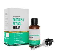 Rosehip & Retinol Serum - 30ml | With 0.3% Retinol & Rosehip Oil Extract | Anti-Aging Face Serum | Reduces Fine Lines, Wrinkles & Improves Skin Texture | For All Skin Types | For Men & Women