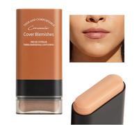 Roseionly Foundation Stick, 20g Korean Roseionly Stick Foundation, Full-Coverage Roseionly Makeup Foundation with Built in Brush, Instant Concealer Stick Foundation Eraser, for Women