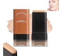 Roseionly Makeup Foundation,Roseionly Foundation Makeup,Korean Hydrating Lightweight Foundation Stick,Foundation Stick,Instant Concealing Foundation Stick with Built-In Brush (02#Nature)