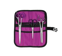 Roseline 3 Piece Scissor Set with Wrap Case