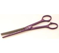 Roseline 82193P Purple Fine-Toothed, Single-Serrated thinning Scissors
