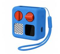 Roseliya Case Compatible with Yoto Mini Kids Bluetooth Audio Player, Travel Storage Holder for Children’s Speaker Plays Stories Music Podcast Radio Cards (Bag Only) (Blue, Silicone for Yoto Mini)