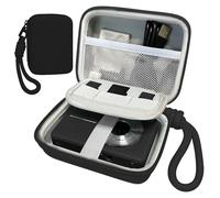 Roseliya Digital Camera Case Compatible with VAHOIALD FHD 1080P/ for CAMKORY Digital Point and Shoot/for KODAK PIXPRO FZ45-BK 16MP Vlogging/for IWEUKJLO/for Nsoela, Holder for SD Card More (Black)