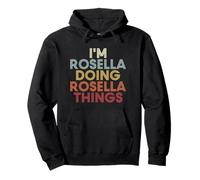Rosella Name Rosella Personalized Name First Given Pullover Hoodie