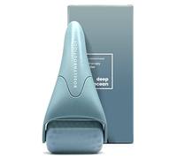 ROSELYNBOUTIQUE Ice Roller & Gua Sha for Face - Wrinkles Fine Lines Puffiness Guasha Massager Facial Skin Care Tools Self Care Gifts for Men Women (Deep Ocean)