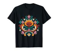 Rosemaling Bunad Norwegian costume Folk Art T-Shirt