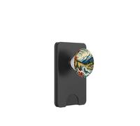 Rosemaling Traditional Norwegian Folk Art Pattern PopSockets PopWallet for MagSafe