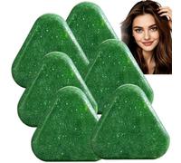 Rosemary & Amino Acids Strengthening Anti-Thinning Shampoo Bar, Clarifying Shampoo for Build-Up Removal, Deep Cleansing Scalp Care, Promotes Healthier-Looking Hair, Travel Friendly (6pcs)