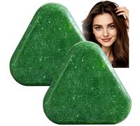 Rosemary & Amino Acids Strengthening Anti-Thinning Shampoo Bar, Clarifying Shampoo for Build-Up Removal, Deep Cleansing Scalp Care, Promotes Healthier-Looking Hair, Travel Friendly (2pcs)