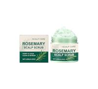 Rosemary and Mint Scalp Scrub, Biotin Scalp Scrub Shampoo, soothes itchy scalp, promotes thicker and stronger hair growth, suitable for both men and women