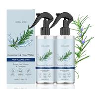 Rosemary and Rice Water Spray For Hair Growth, 100ml Rosemary & Ricewater Haircare Spray, Softs & Smooths Hairs, Deeply Nourishing, Non-Greasy & Fast Absorbing, for Men and Women (2PCS)