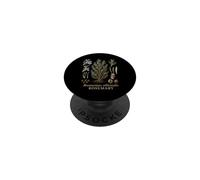 Rosemary Botanical Anatomy Herb Diagram Vintage Style PopSockets Adhesive PopGrip
