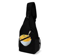 Rosemary Cheese Macaroni Casual Chest Sling Bag Backpack Shoulder Bags