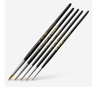 Rosemary & Co : Anna Mason : Synthetic Watercolour Brush : Set of 5