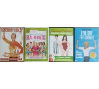 ROSEMARY CONLEY'S COLLECTION PART 1 - WORKOUT AEROBIC FITNESS & SALSACISE / 1. SHAPE UP & SALSACISE / 2. REAL RESULTS WORKOUT / 3. BRAND NEW YOU WORKOUT WITH COLEEN NOLAN / 4. FIVE DAY FAT BURNER