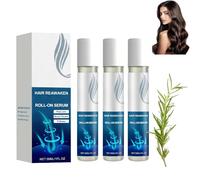 Rosemary Hair Growth Serum Roll On,Hairs Growths Roller,Hair Growth Serum,Blocking Scalp Serums Promotes Oxygen Flow, Reduces Hairs Loss (3pcs)