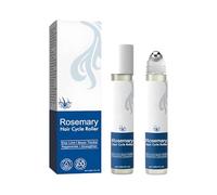 Rosemary Hair Growth Serum Roll On, Nourishing Scalp & Hair Treatment for Growth, Shine & Strength, Men's Hairs Growths Roller, Blocking Scalp Serums Promotes Oxygen Flow, Reduces Hairs Loss