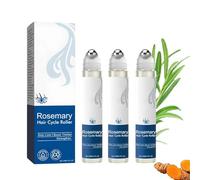 Rosemary Hair Growth Serum Roll On, Rosemary Oil Roller, Hair Growth Roll On Serum, Reduces Hair Loss, Scalp Care for Women & Men (3)
