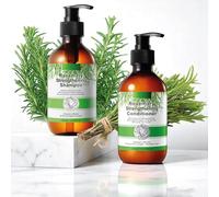 Rosemary Hair Growth Shampoo and Conditioner Set, 300ml Each, Biotin Infused, Strengthening Formula
